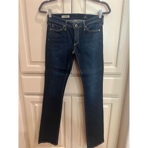 AG Adriano Goldschmied Women's Slim Bootcut Jeans Size 26 Dark Blue